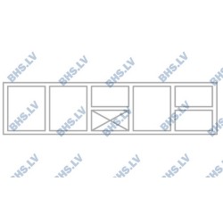 Cooling counter P433 2130 mm