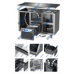 Cooling counter P222 1300 mm