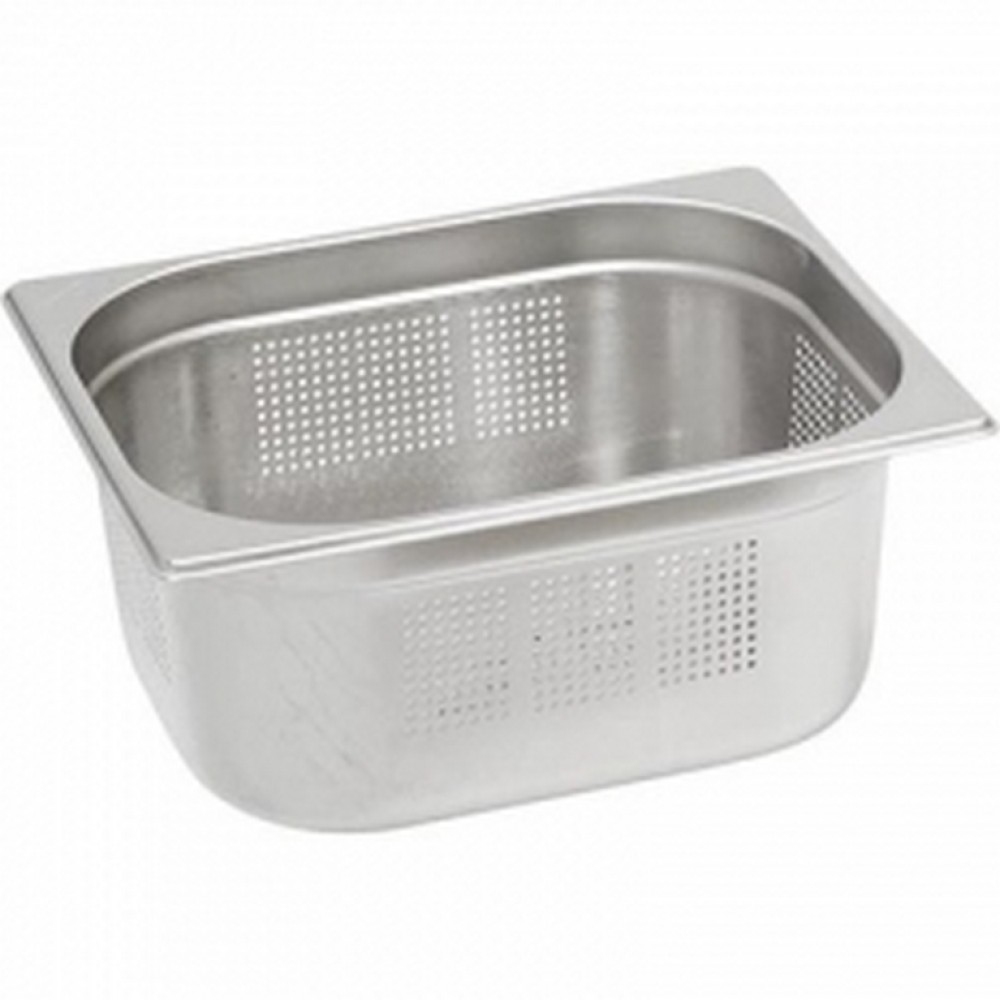 GN1/2 nõud, perforatsiooniga, 65 mm kõrgus - Roostevaba teras GN1/2 nõud, perforatsiooniga, 65 mm kõrgus - Roostevaba teras