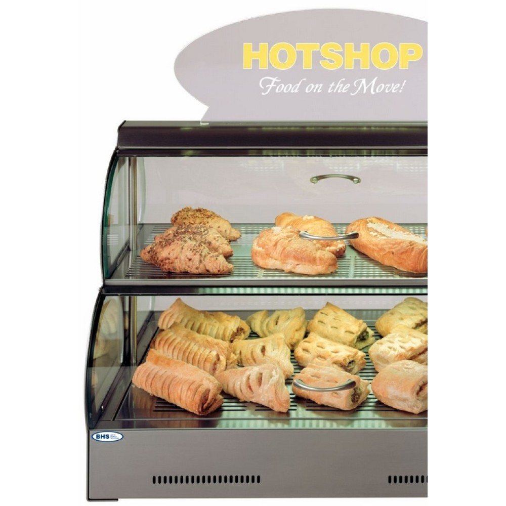 Vitrine chaude HOT SPOT Inox