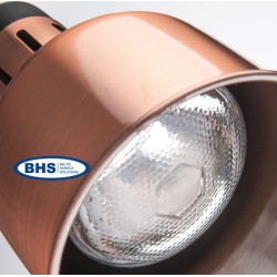 Hanging food heating lamp (copper) 173 mm