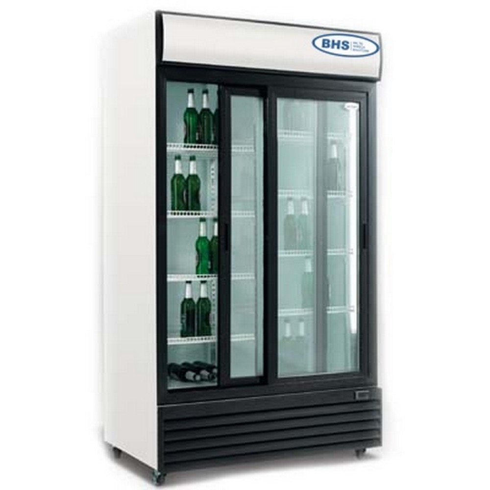 Showcase with sliding doors SD802SLE