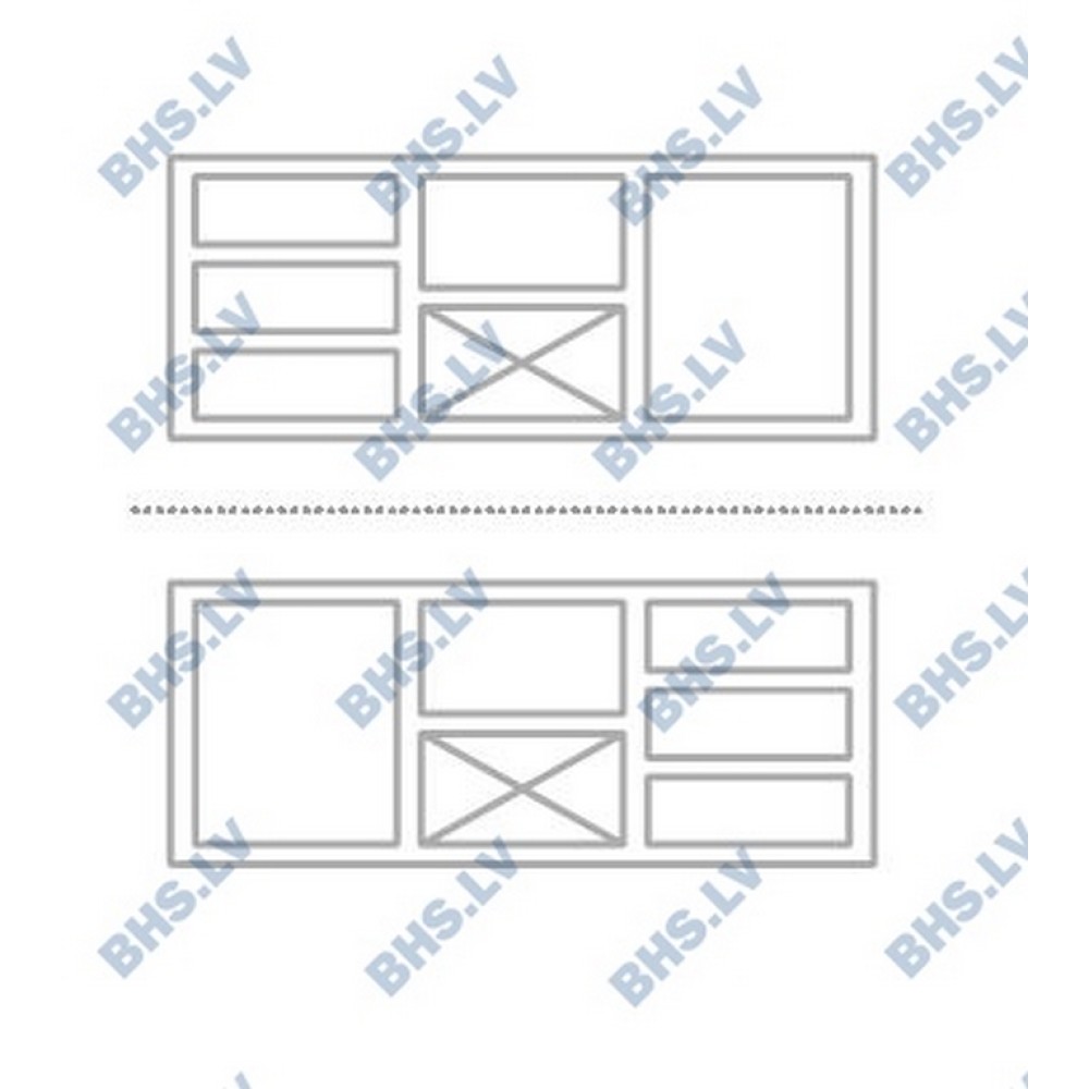 Stalas šaldiklis M241 1300 mm