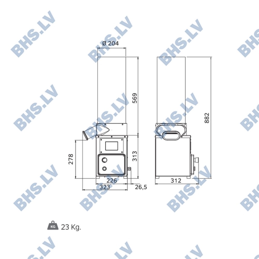 Bread mill MAC100