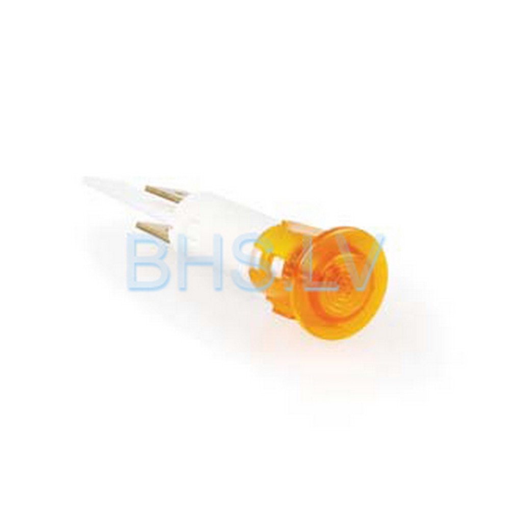 INDICATOR LIGHT ORANGE 230V ø 13.5 mm