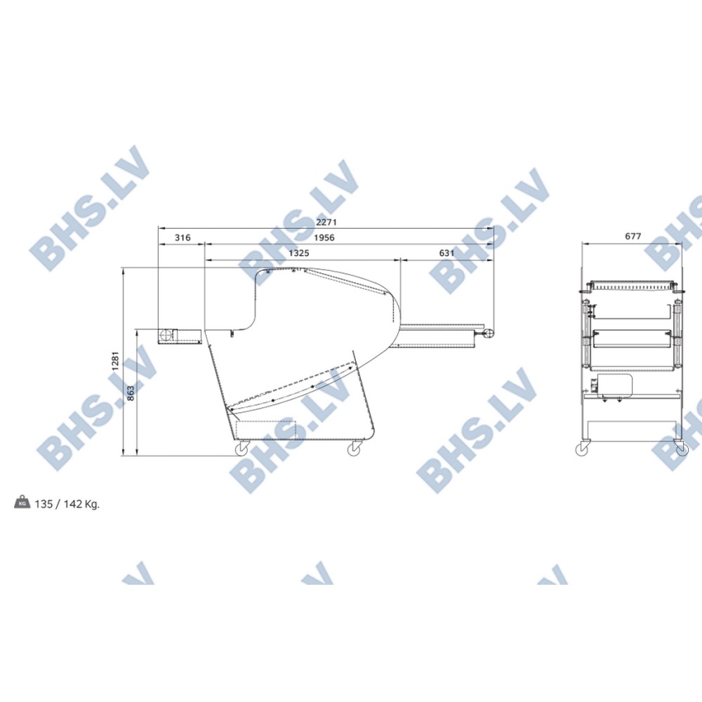 Industrial Bread Slicer MR52