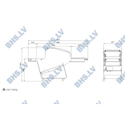 Industrial bread slicer MG-MI52