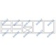 P447 2330mm - Profesionalus Šaldymo Stalas P447 2330mm - Profesionalus Šaldymo Stalas