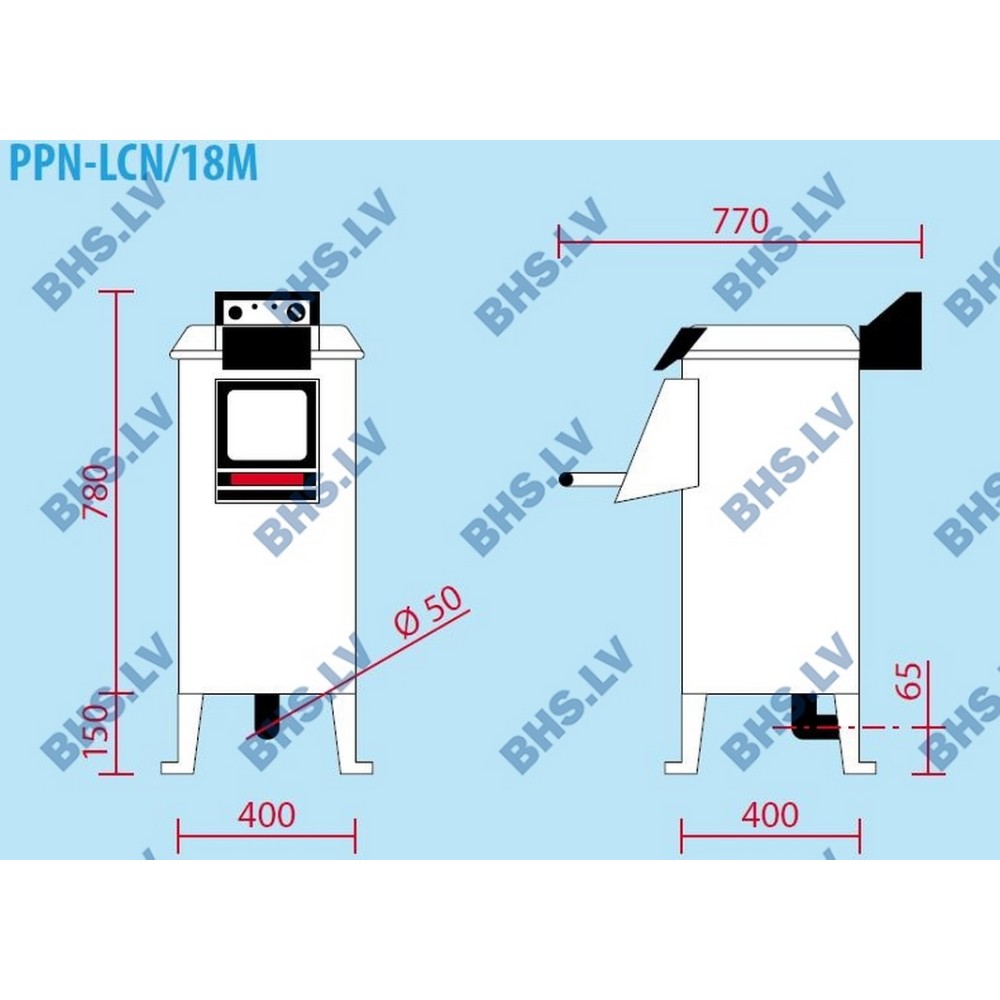 Potato peeler machine PPN/18M