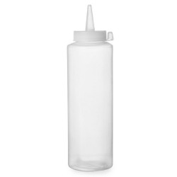 Dispenser for sauces 200 ml, transparent