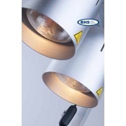 Food heating lamp