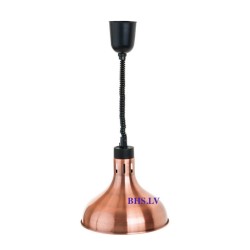 Hanging food heating lamp (copper) 290 mm