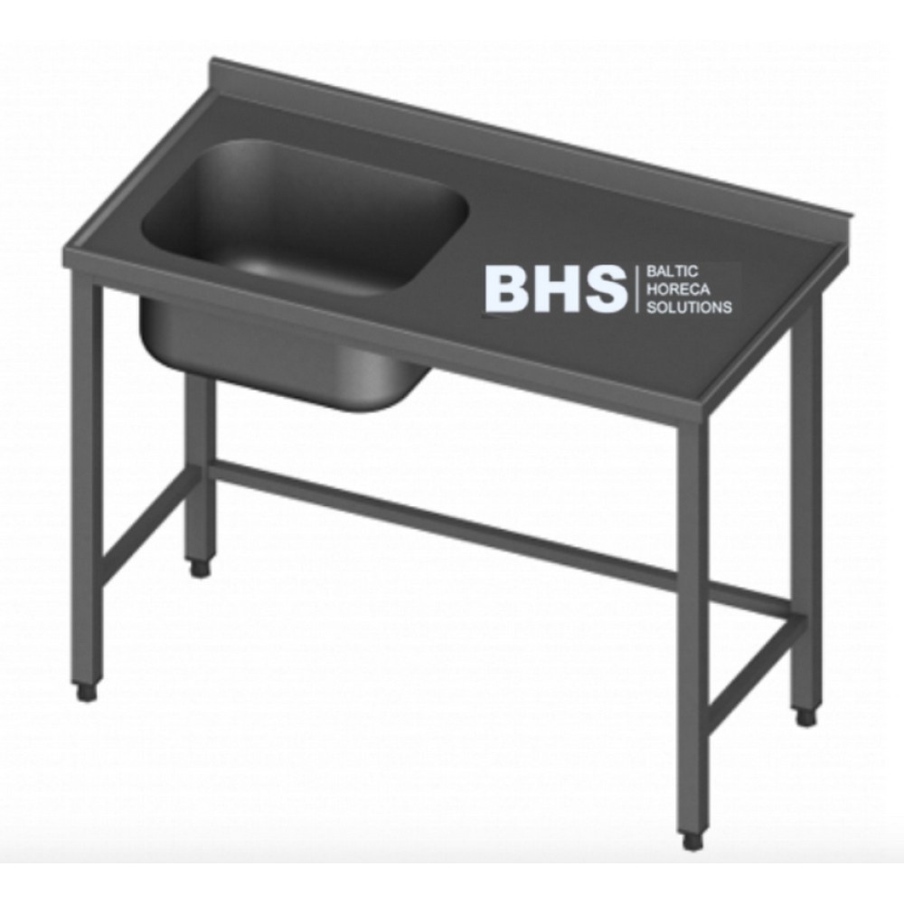 Versatile Steel Work Table with Built-in Sink Versatile Steel Work Table with Built-in Sink