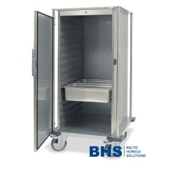 STAINLESS STEEL HOT CABINET ON CASTORS THERMOVEGA 2 C16