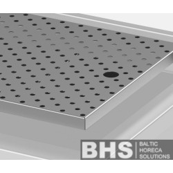 Removable drainboard (height: 20 mm)