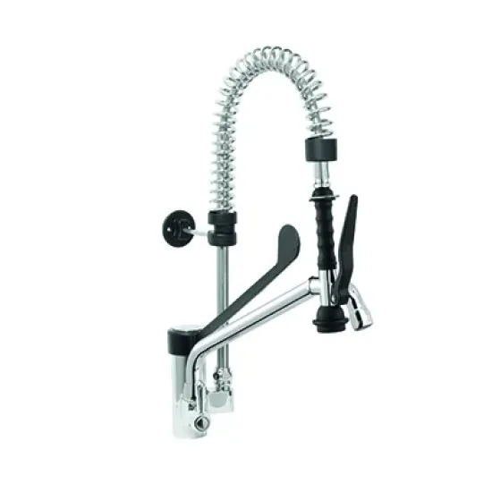 Monolith kitchen pre-rinse faucets