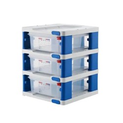 Food storage tower 3x GN1/1