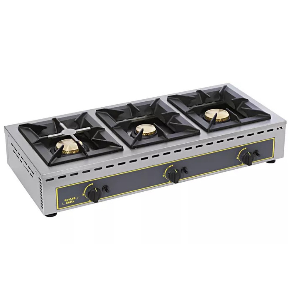 Gas stove with three burners 19 kW GAR19