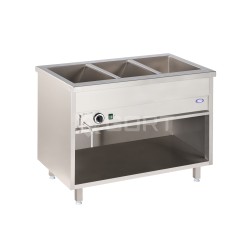 Eraldiseisev bain-marie 3xGN 1/1, ühise temperatuuri reguleerimisega