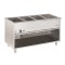 Bain-marie sur pied 4xGN 1/1, avec contrôle de température commun