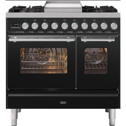 Plīts ar cepeškrāsni Professional Plus 900 mm PD096WE3 6 degļi