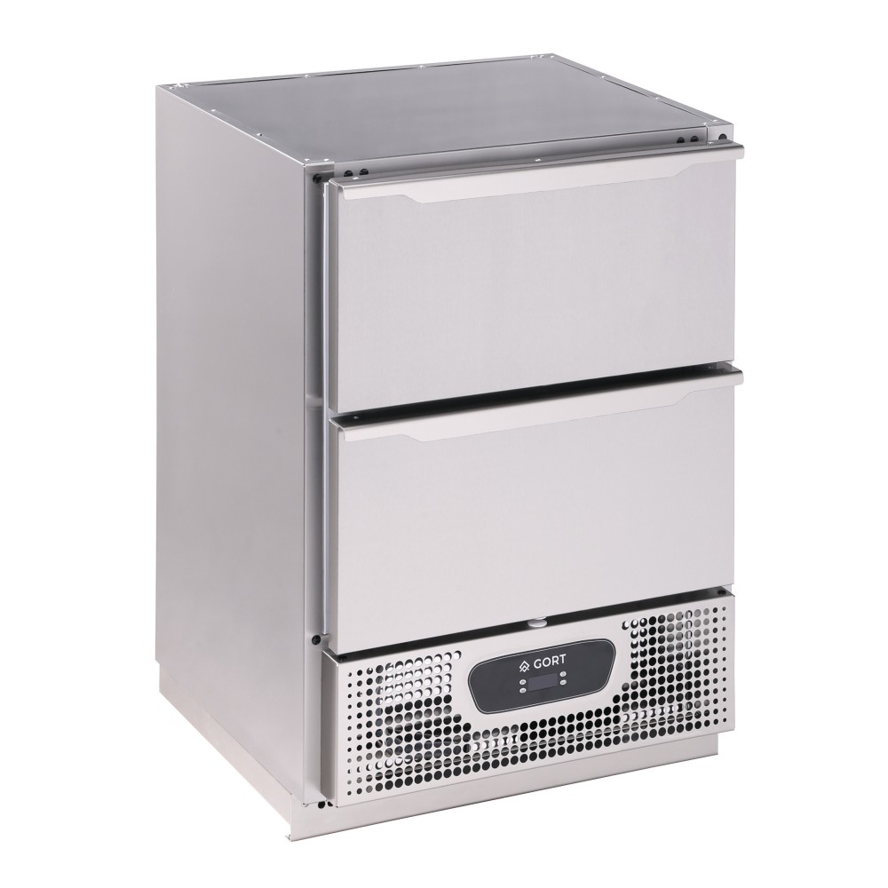 Sleek 41L Bar Cooler with Two Drawer Sections Sleek 41L Bar Cooler with Two Drawer Sections