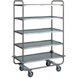 Chariot de service en acier inoxydable CA1433