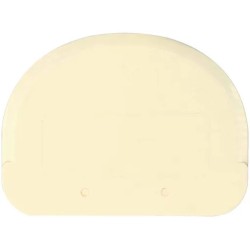 Half-round dough scraper, 120x88mm