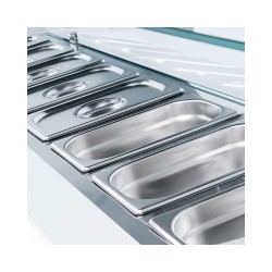 Šaldymo vitrina 1500 mm 7x GN1/4