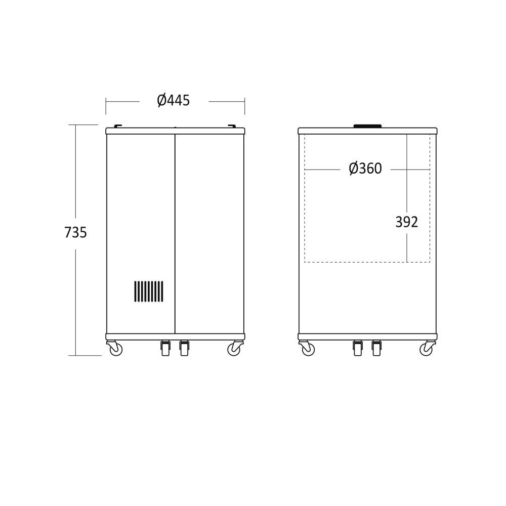 Impulse Display Cooler TK42BE