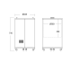 Impulse Display Cooler TK42BE