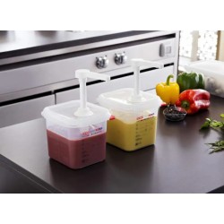 Mērces dozators GN1/9 TRN 10ML