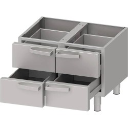 Pagrindas su stalčiais 840/640/600