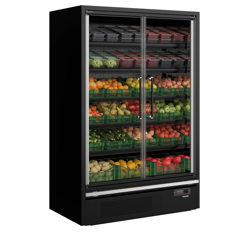 Vitrine Frigo Galaxy+ GP14FGD Maxi Noire