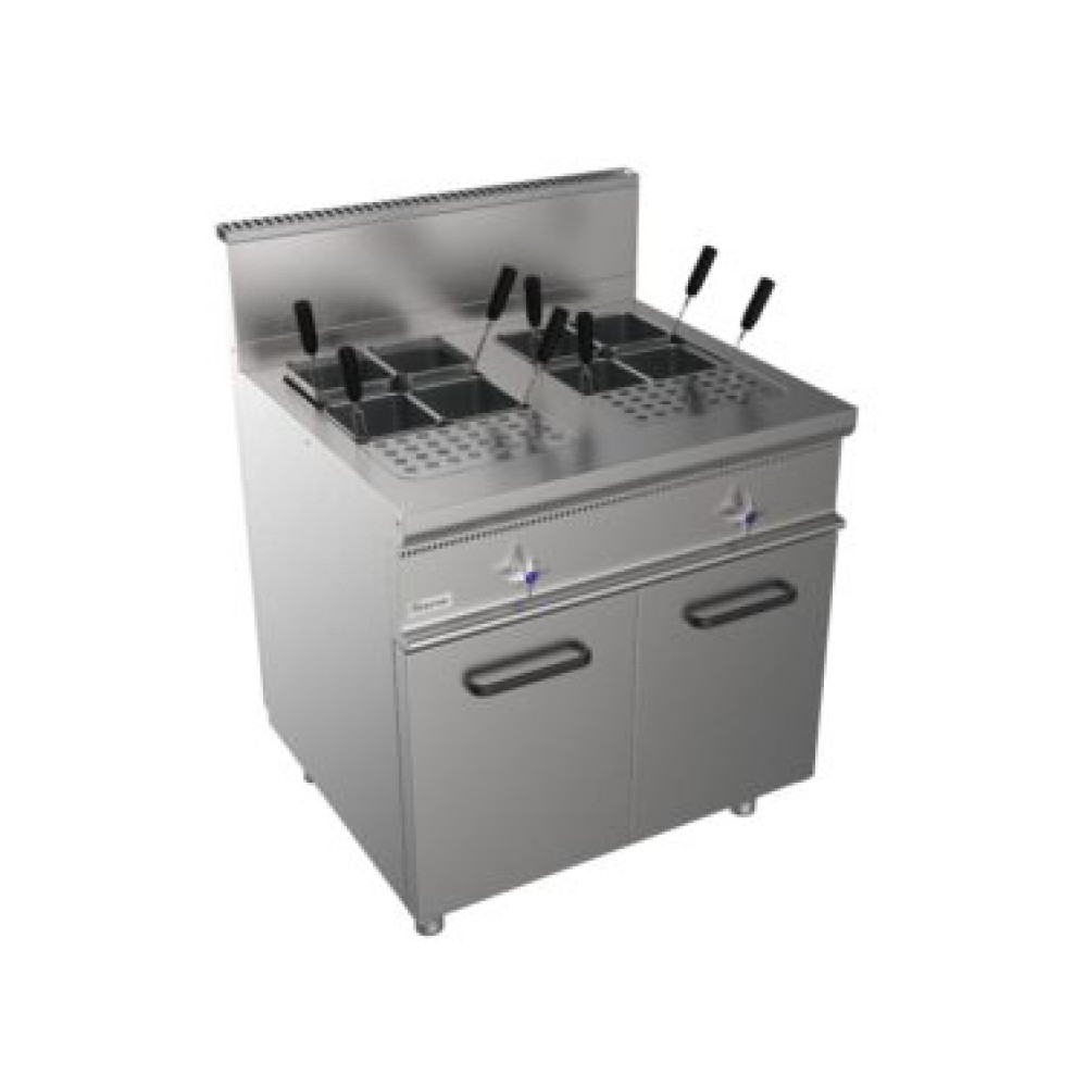 Friteuse à gaz 28+28L pour pâtes - Modèle EASY 700 E7/KPG2V80