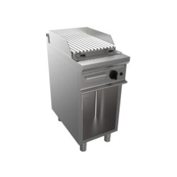 Gas lava stone grill surface with neutral cabinet E7/BS1BA
