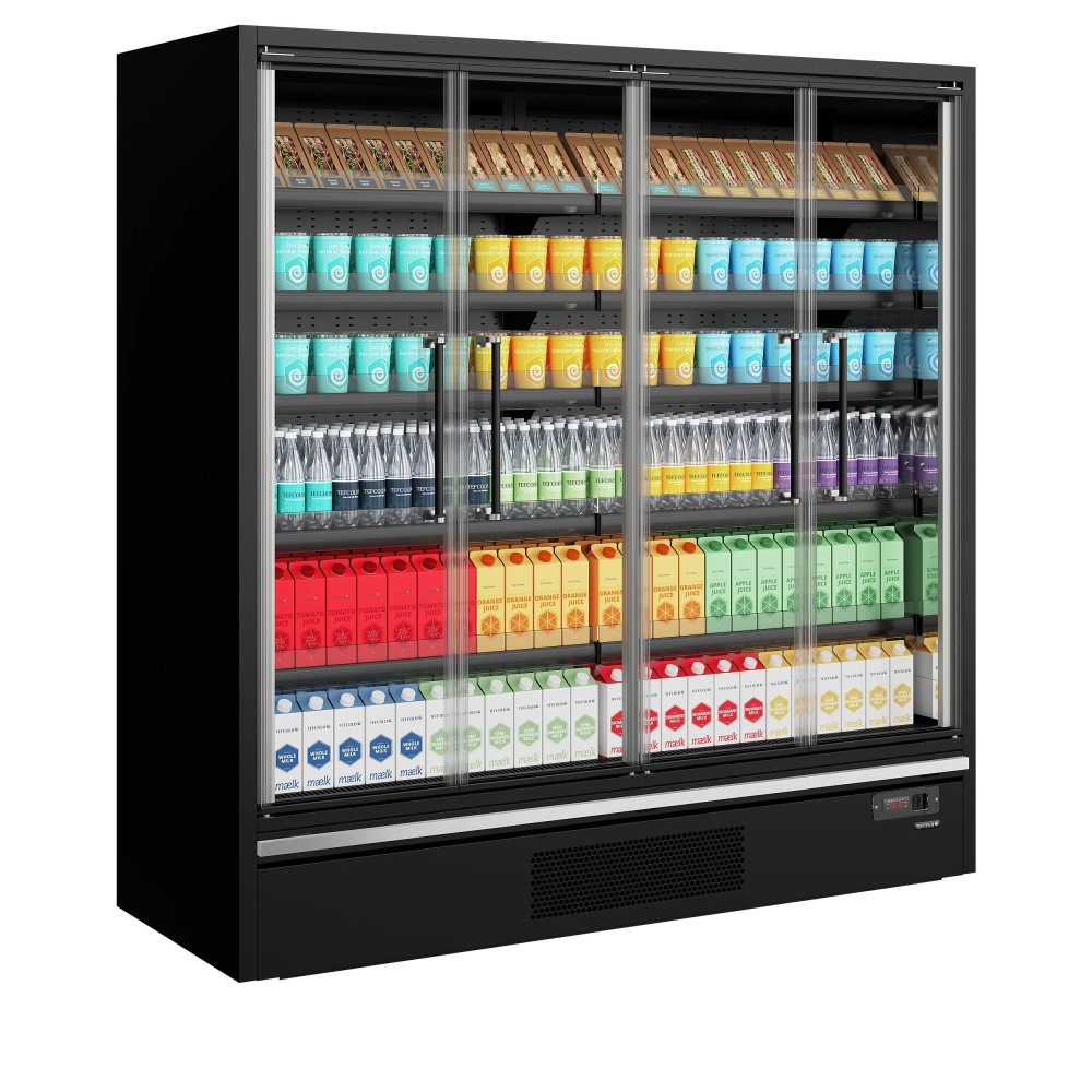 Vitrine Galaxy+ GP20FGD Maxi Noir - Économique et Pratique
