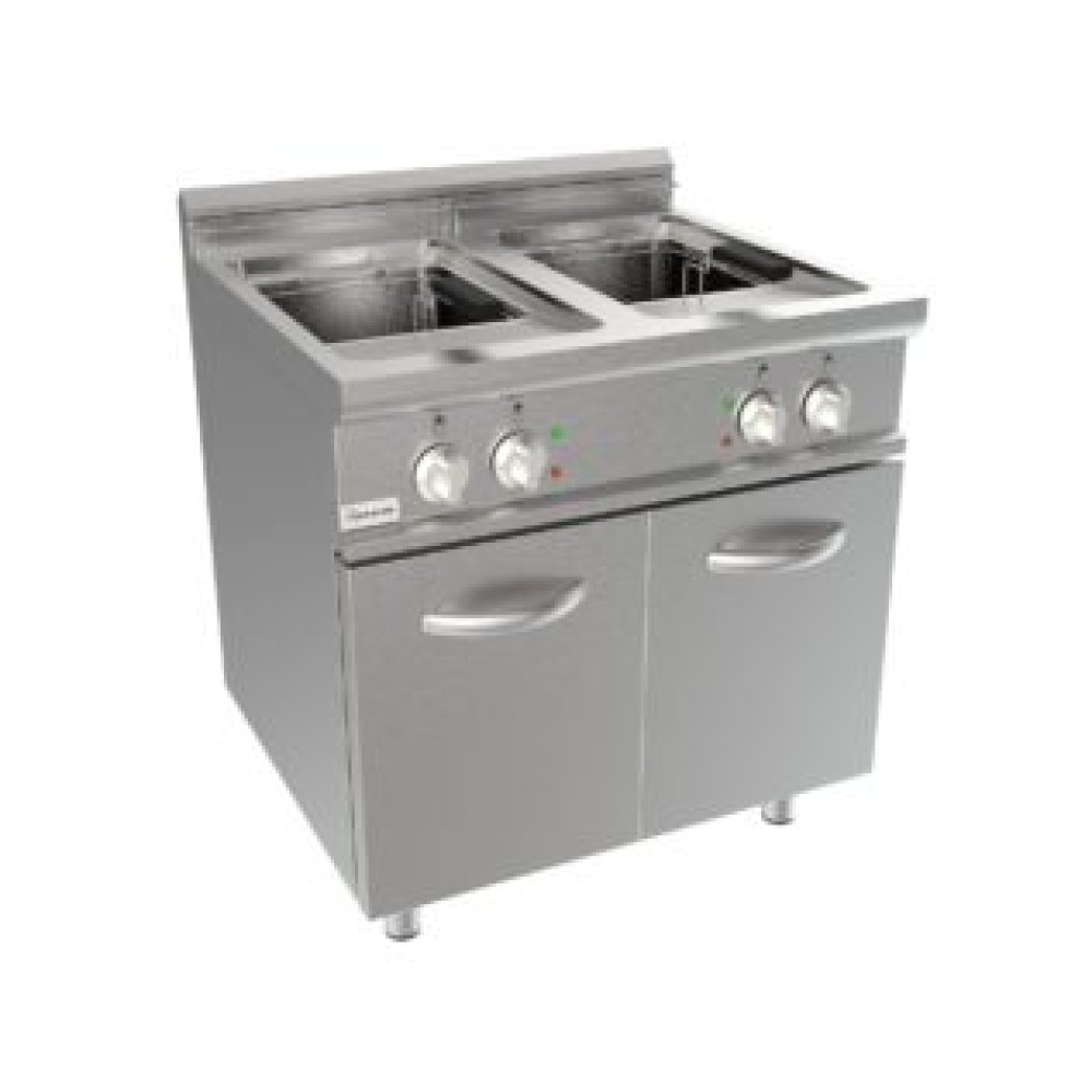 Friteuse Électrique Double Cuve 17+17 Litres – Modèle LADY 700
