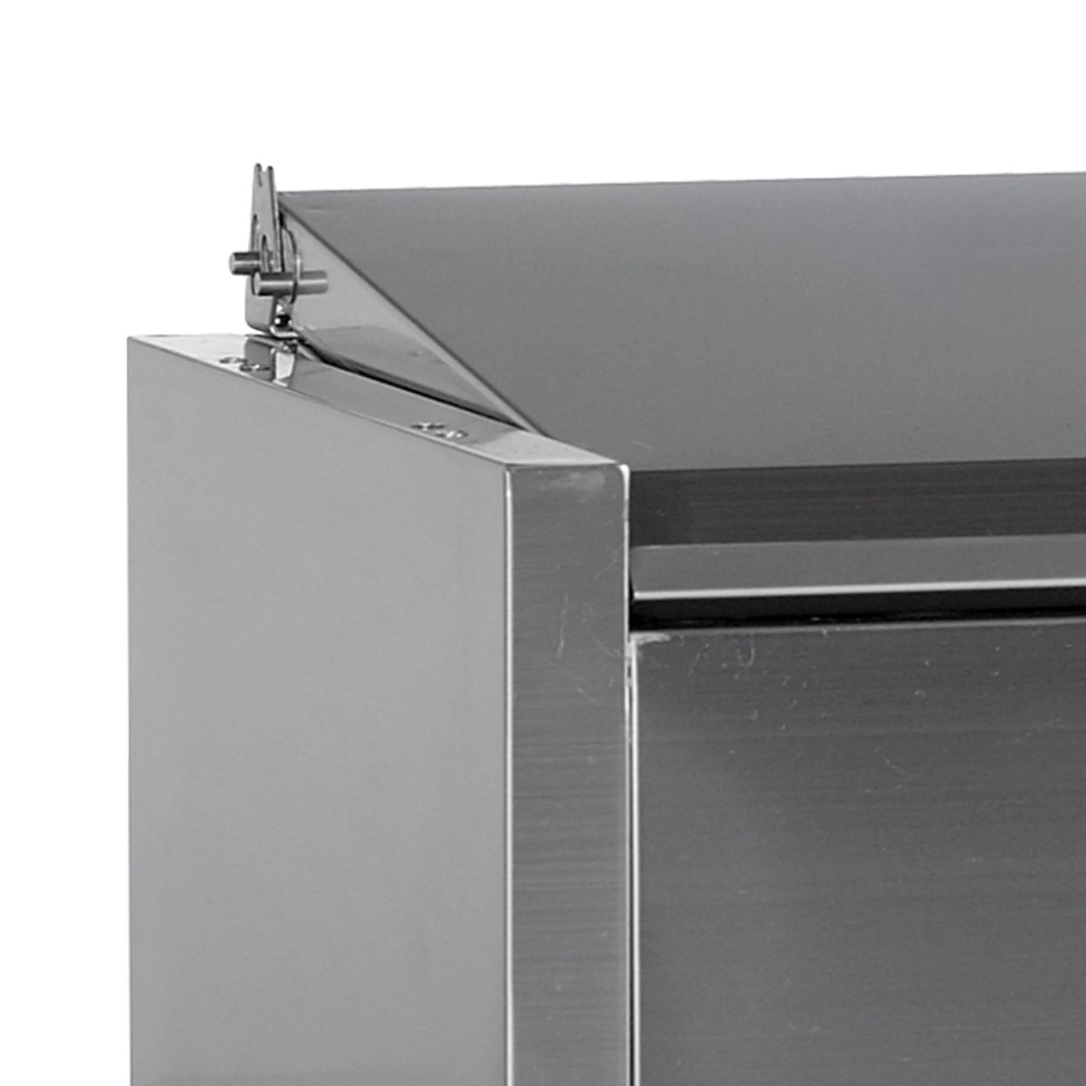 Vitrine réfrigérée inox 7 GN1/4 pour sushi Vitrine réfrigérée inox 7 GN1/4 pour sushi
