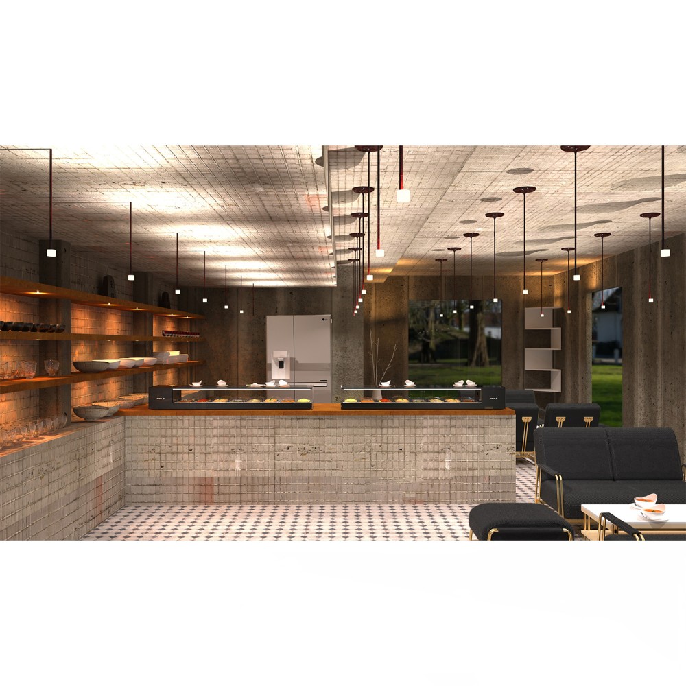 Eleganta aukstā vitrīna LOGIC VTLG6