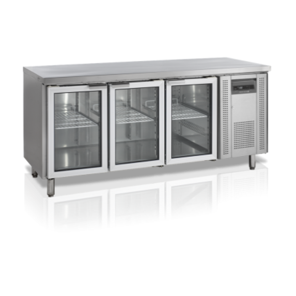 Cooling counter CK 7310G with glass doors