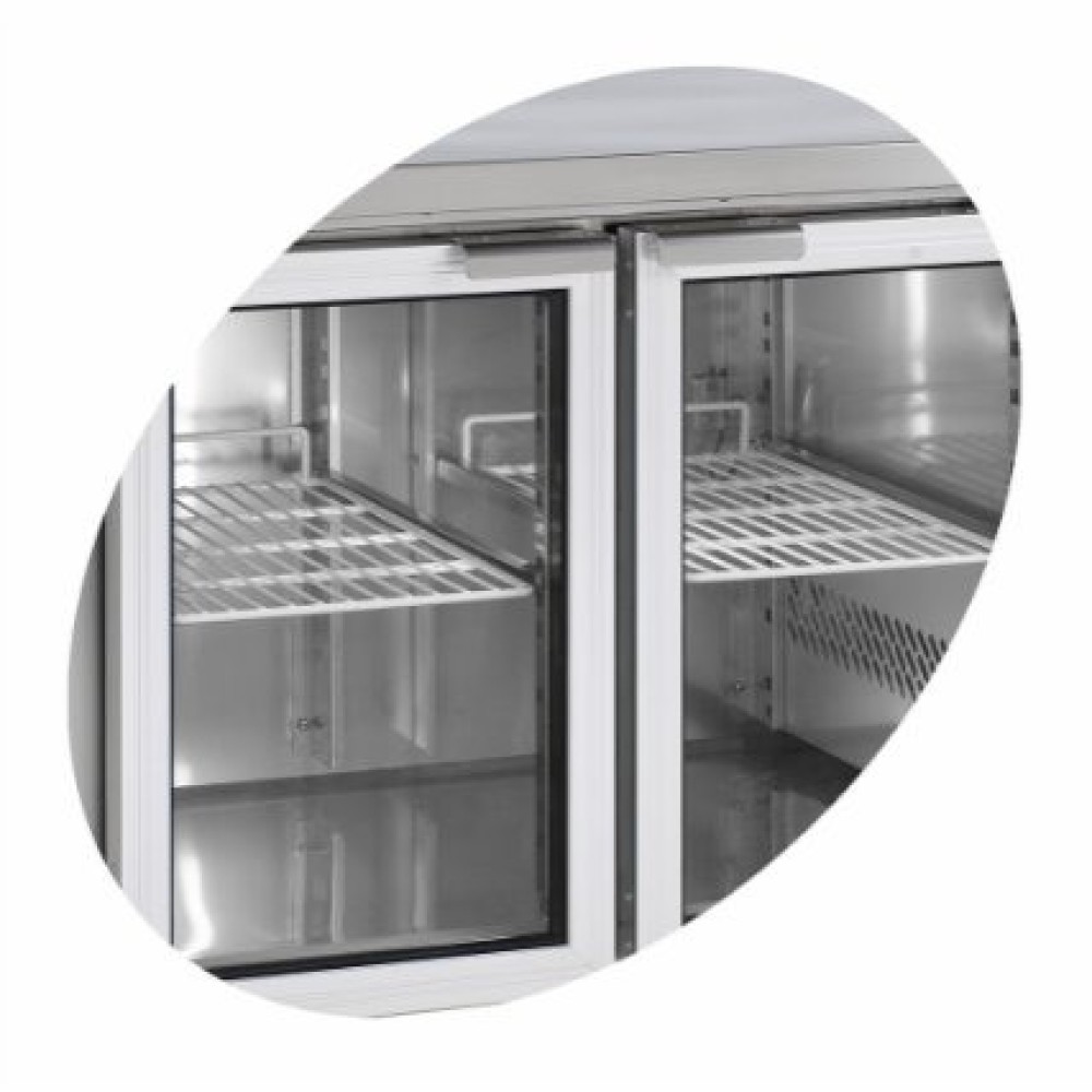 Cooling counter CK 7310G with glass doors