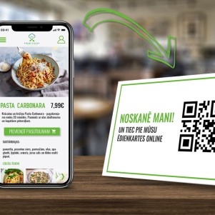 Restorano QR kodo meniu