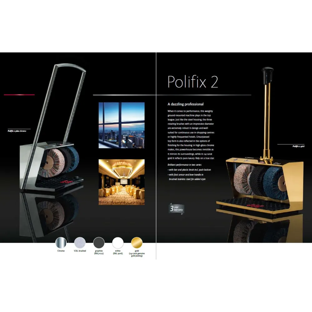 Batų valymo mašina Polifix2 (034-6200)