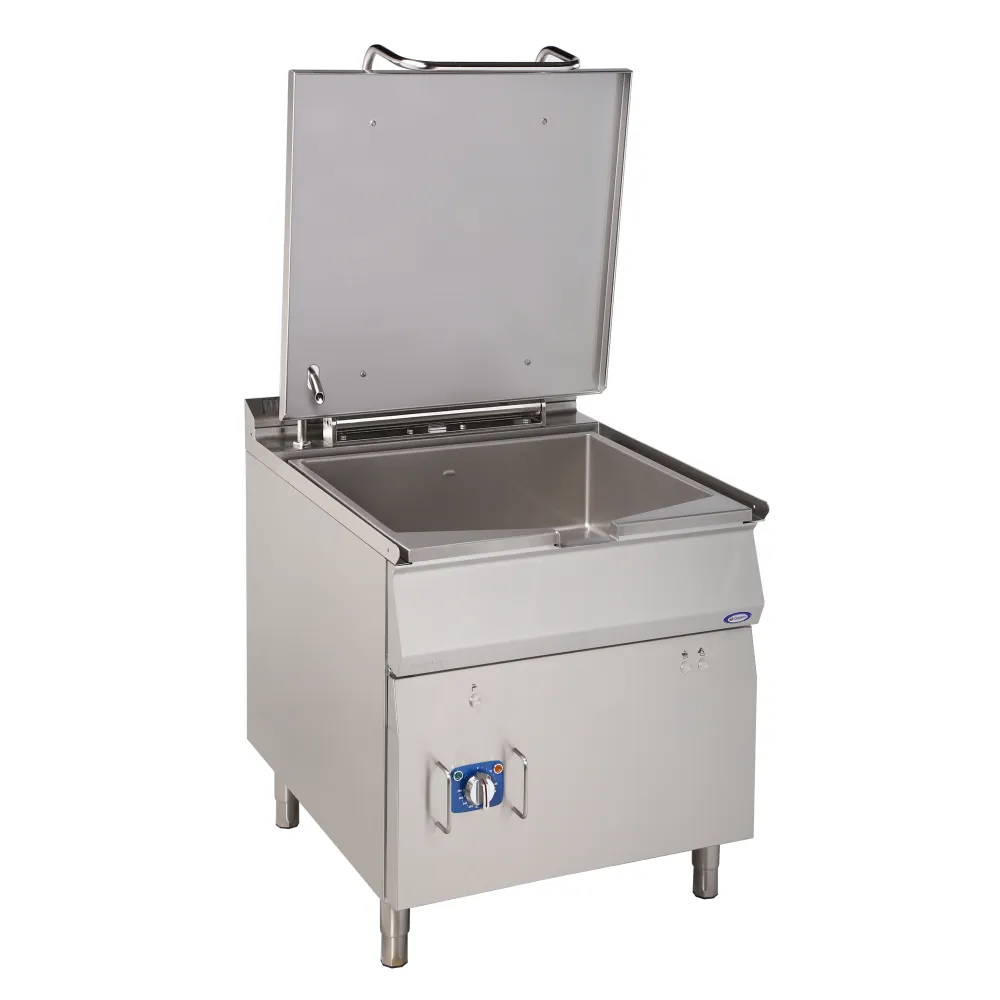 Poêle à Frire Électrique 80L avec Mécanisme Basculant