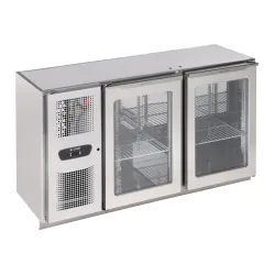 Réfrigérateur bar avec porte vitré 172L