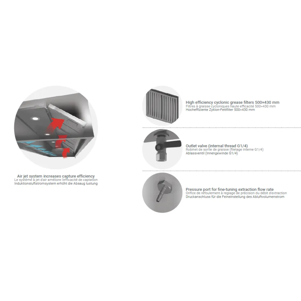 HPPD 1400 Köögi Õhupuhasti