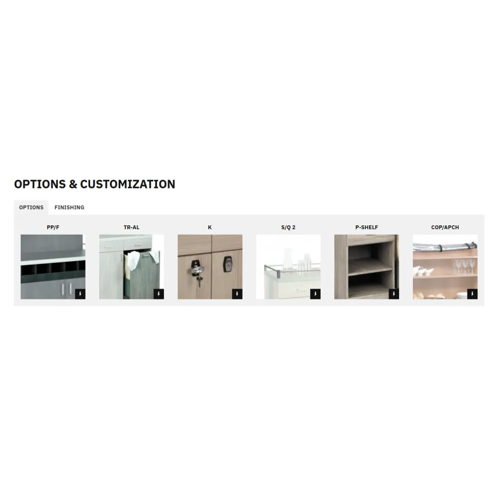 Premium Mobile Waiter Station - Alkor2CH B/R Premium Mobile Waiter Station - Alkor2CH B/R