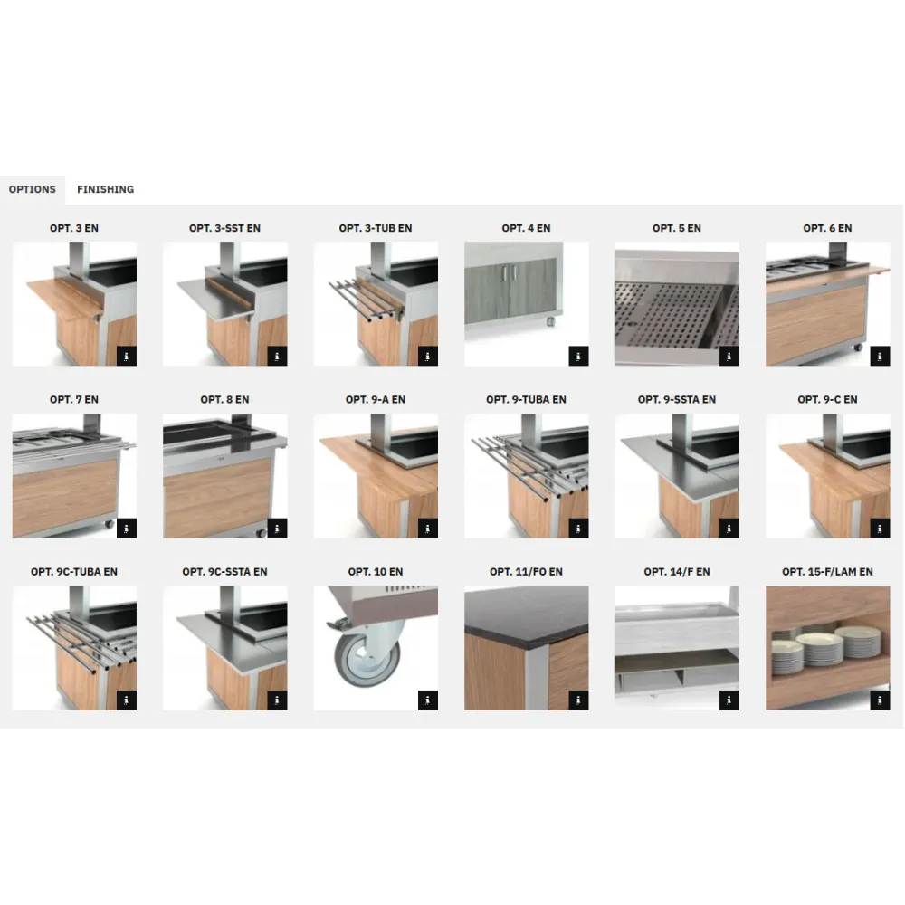 Athena 5 RV/M Premium Buffet Refrigerator