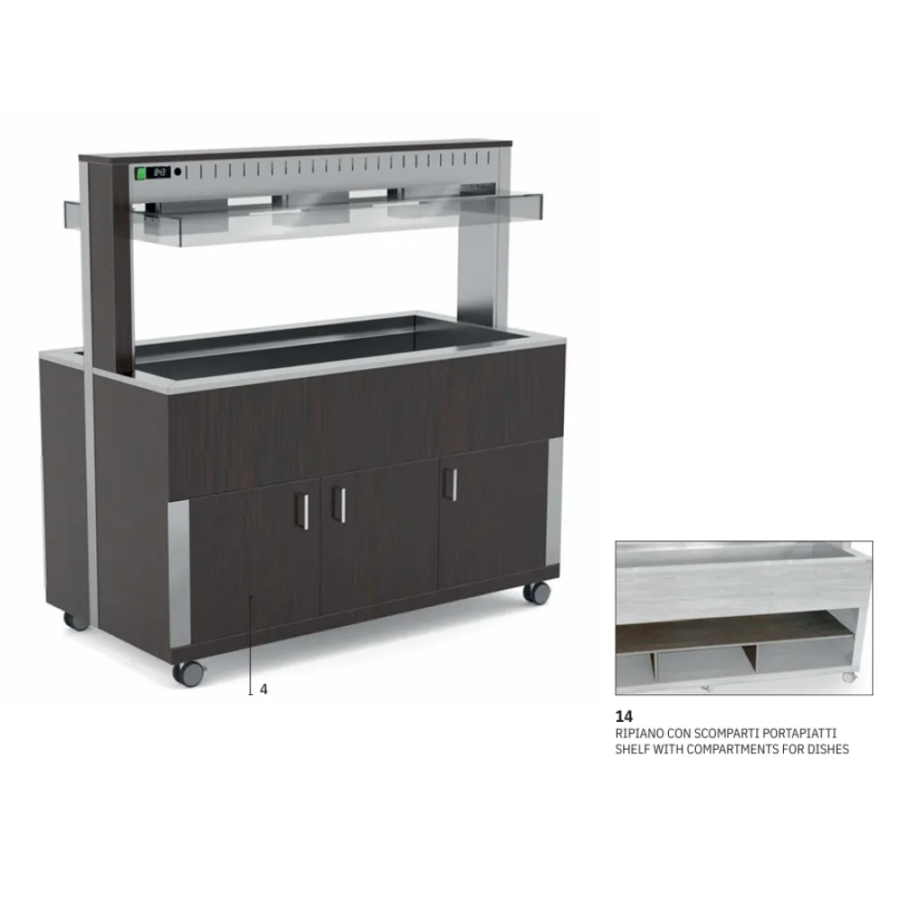 Athena 5BM Halo Buffet Warmer